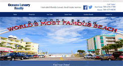 Desktop Screenshot of oceansluxuryrealty.com